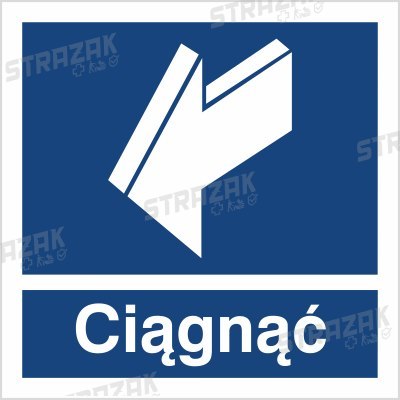 CIĄGNĄĆ - folia samoprzylepna 15x15cm