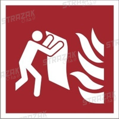 KOC GAŚNICZY - płyta fotoluminescencyjna 10x10cm