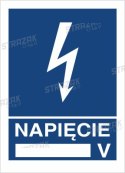NAPIĘCIE ...V - płyta sztywna 20x30cm