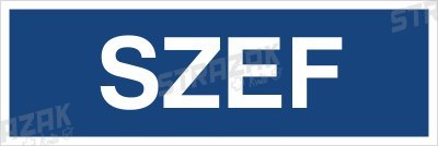 SZEF - płyta sztywna 10x30cm