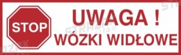 UWAGA! WÓZKI WIDŁOWE - płyta sztywna 20x60cm