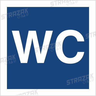 WC - Toaleta - płyta sztywna 10x10cm