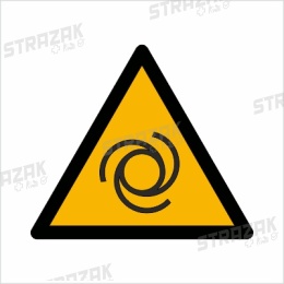 OSTRZEŻENIE PRZED AUTOMATYCZNYM URUCHAMIANIEM SIĘ - folia samoprzylepna 10x10cm
