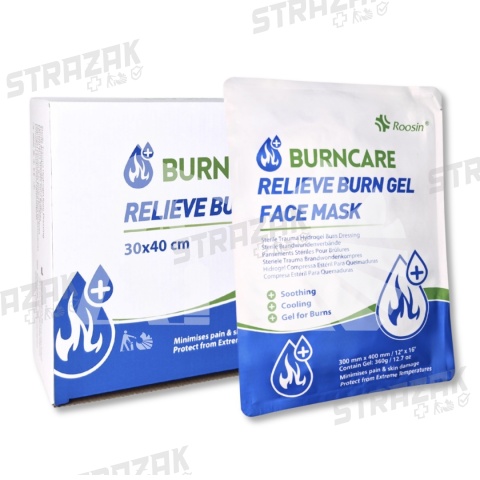Sterylny opatrunek hydrożelowy Burn Gel na twarz 30x40cm