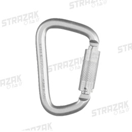 Zatrzaśnik karabińczyk stalowy z blokadą typu Twist-Lock 982