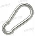 Zatrzaśnik karabińczyk strażacki ocynkowany DIN52999 12mm x 140mm