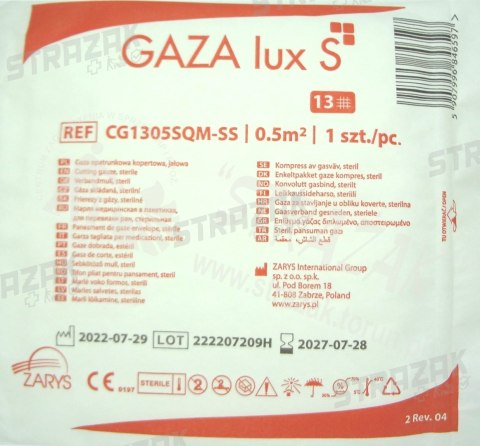 Gaza opatrunkowa 1/2 m²