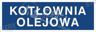KOTŁOWNIA OLEJOWA - płyta sztywna 10x30cm