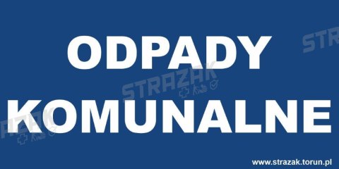 ODPADY KOMUNALNE