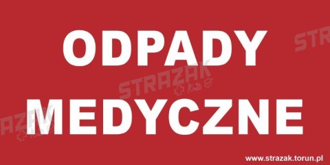 ODPADY MEDYCZNE