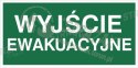 Piktogram na lampę ewakuacyjną
