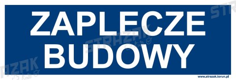 ZAPLECZE BUDOWY
