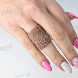 Opaska bandaż kohezyjny coban samoprzylepny 2,5cm x 4,5m - khaki