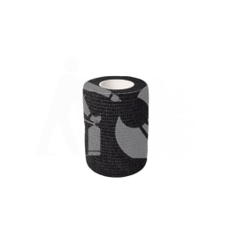 Opaska bandaż kohezyjny coban samoprzylepny 7,5cm x 4,5m - czarny