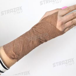 Opaska bandaż kohezyjny coban samoprzylepny 7,5cm x 4,5m - khaki