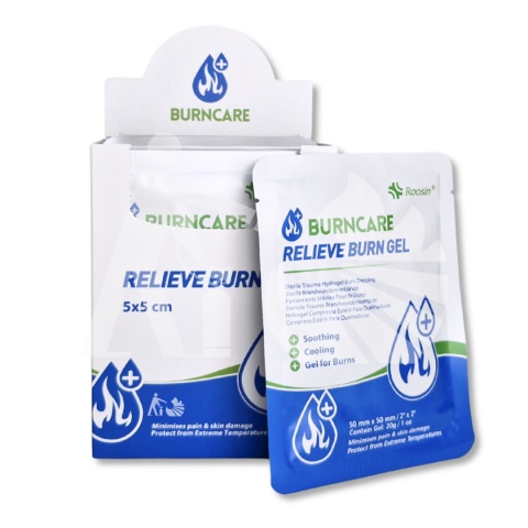 Sterylny opatrunek hydrożelowy Burn Gel 5x5cm