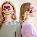 Taśma kinezjologiczna KINESIO TAPE 1cm x 5m - cielista