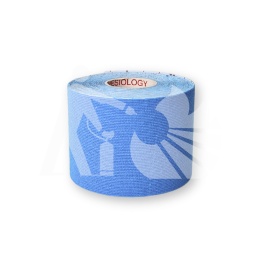 Taśma kinezjologiczna KINESIO TAPE 5cm x 5m - niebieska