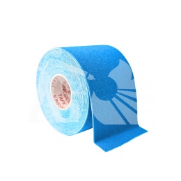 Taśma kinezjologiczna KINESIO TAPE 5cm x 5m - niebieska