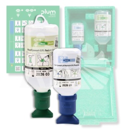 Zamykana stacja do płukania oczu PLUM EYE WASH (4789)