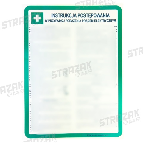 INSTRUKCJA POSTĘPOWANIA W PRZYPADKU PORAŻENIA PRĄDEM ELEKTRYCZNYM