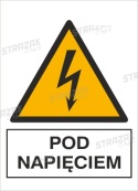 POD NAPIĘCIEM - folia magnetyczna 20x30cm