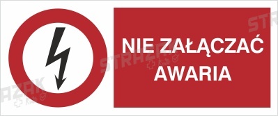 NIE ZAŁĄCZAĆ. AWARIA - folia samoprzylepna 20x30cm