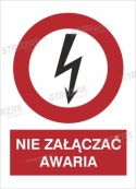 NIE ZAŁĄCZAĆ. AWARIA - folia samoprzylepna 20x30cm