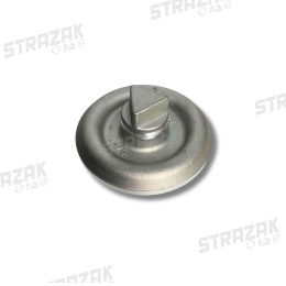 Pokrywa nasady 75 wkręcana (aluminiowa)