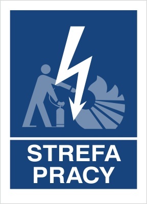 STREFA PRACY - folia magnetyczna 20x30cm