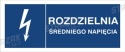 ROZDZIELNIA ŚREDNIEGO NAPIĘCIA - folia magnetyczna 20x30cm