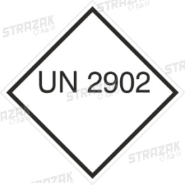 UN 2902 - folia samoprzylepna 10x10cm