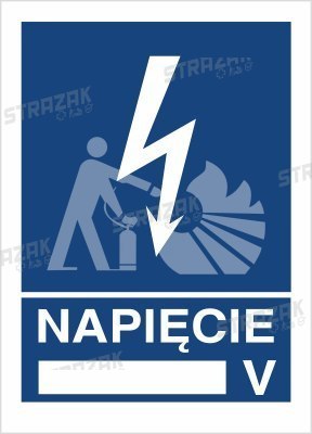 NAPIĘCIE ...V - płyta sztywna 10x15cm