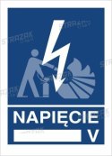 NAPIĘCIE ...V - płyta sztywna 15x20cm