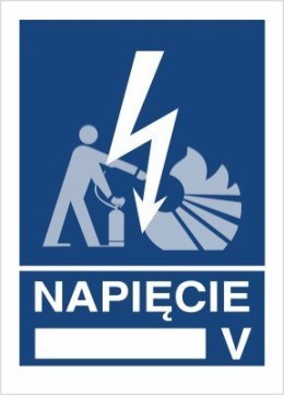 NAPIĘCIE ...V - płyta sztywna 7x20cm