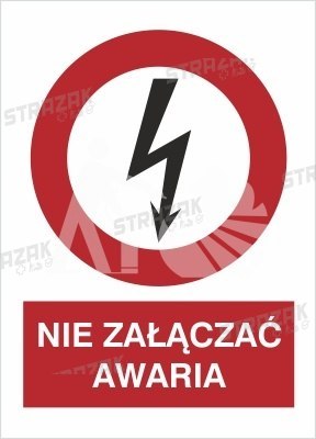 NIE ZAŁĄCZAĆ. AWARIA - folia samoprzylepna 7x10 cm