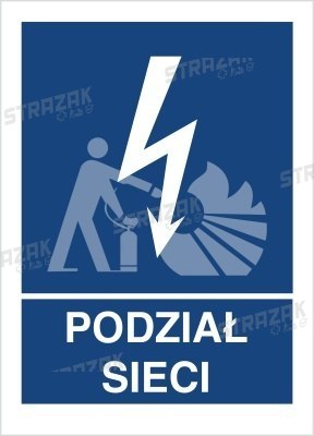 PODZIAŁ SIECI - folia samoprzylepna 10x15cm