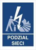 PODZIAŁ SIECI - folia samoprzylepna 5x7cm
