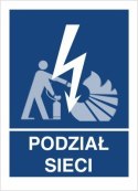 PODZIAŁ SIECI - płyta sztywna 5x7cm