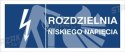 ROZDZIELNIA NISKIEGO NAPIĘCIA - folia magnetyczna 15x20cm
