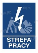 STREFA PRACY - płyta sztywna 15x20cm