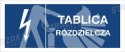 TABLICA ROZDZIELCZA - folia samoprzylepna 7x20cm