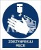 ZDEZYNFEKUJ RĘCE - płyta sztywna 10x15cm